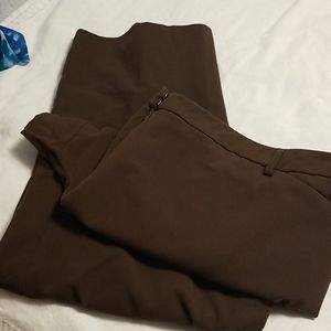 Brown dress pants